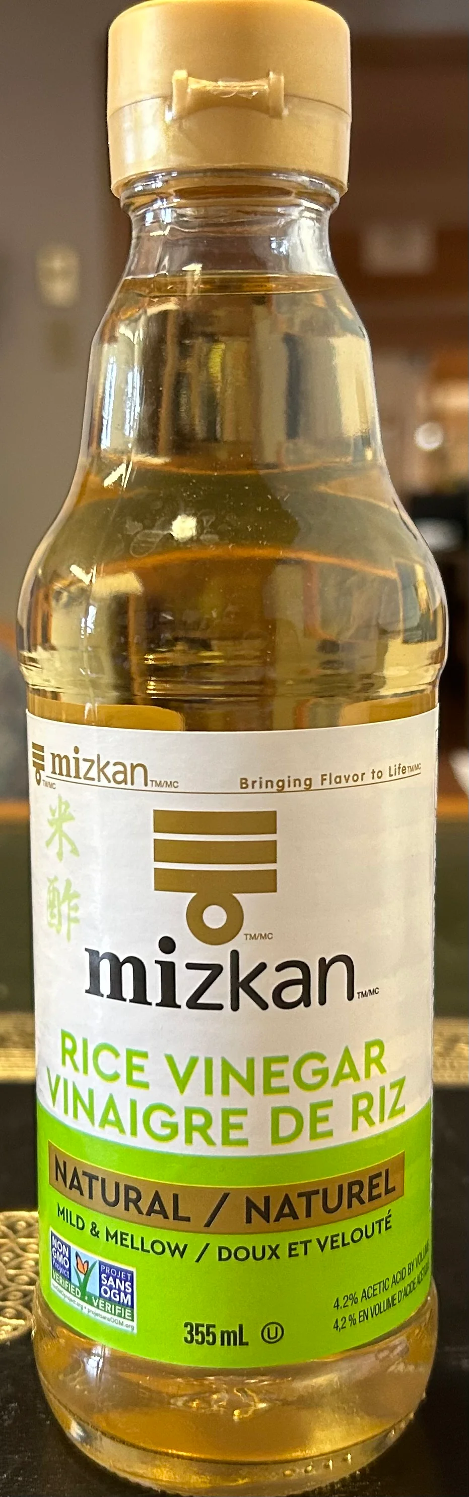 Vinaigre de riz Ă sushi Mizkan- 355 mL